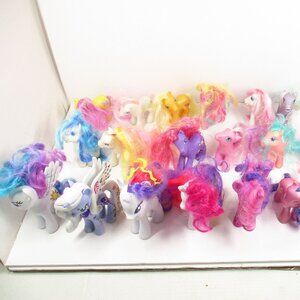 Vintage 28 My Little Pony Lot 1980's - 2000's Figures Hasbro & Accessory Lot